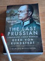The Last Prussian Biography of Field Marshal von Rundstedt, Ophalen of Verzenden, Voor 1940, Zo goed als nieuw
