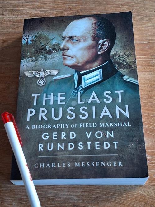The Last Prussian Biography of Field Marshal von Rundstedt, Boeken, Oorlog en Militair, Zo goed als nieuw, Voor 1940, Ophalen of Verzenden