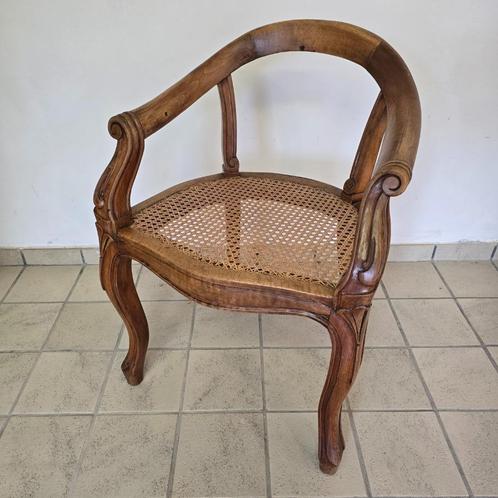 Antieke kappersstoel, Antiek en Kunst, Antiek | Meubels | Stoelen en Banken, Ophalen