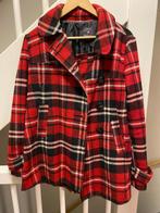 FOREVER 21 ROOD CHECK DAMES JAS, MAAT: L, Kleding | Dames, Jassen | Winter, Maat 42/44 (L), Ophalen of Verzenden, Zo goed als nieuw