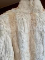 Vintage bont jas, Maat 38/40 (M), Ophalen of Verzenden, Wit, Zo goed als nieuw