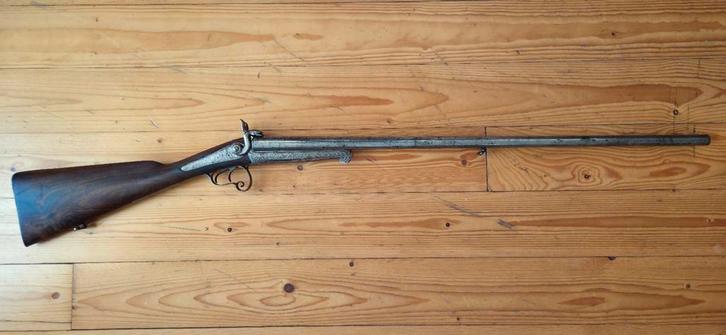 Antiek Frans zwartkruit penvuurgeweer, Antiek en Kunst, Antiek | Overige Antiek, Ophalen of Verzenden