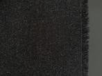 Kvadrat Tonica 2 192 zwart+grijs; restant meubelstof, Wol, 120 cm of meer, Zwart, Nieuw