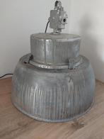 Gave fabriekslamp, Huis en Inrichting, Lampen | Hanglampen, Ophalen of Verzenden, Zo goed als nieuw, Glas, Minder dan 50 cm