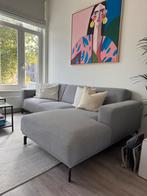 Chaise longue bank lichtgrijs, Huis en Inrichting, Banken | Sofa's en Chaises Longues, Ophalen, Zo goed als nieuw, Vierpersoons of meer