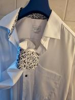 Witte Eterna blouse heren maat 46 - Gedragen, Eterna, Wit, Ophalen of Verzenden, Gedragen