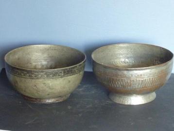 Arabische schaal, koper met tinlaag beschikbaar voor biedingen