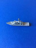 METALEN WATERLIJN SCHEEPSMODEL 1:1250 HMS TYNE P281, Verzamelen, Ophalen of Verzenden, Zo goed als nieuw, Motorboot, Schaalmodel