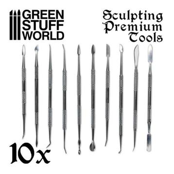 10x Professional Sculpting Tools with case 1570 Hobby Klei beschikbaar voor biedingen
