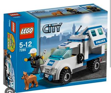 LEGO City 7285 Politie Transport - Compleet beschikbaar voor biedingen