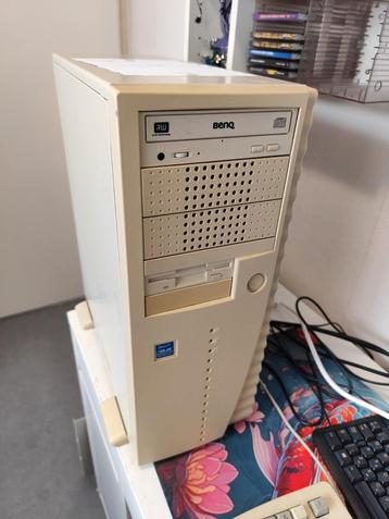 Pentium 3 500mhz Slot 1Asus P2B 640mb ram retro game PC  beschikbaar voor biedingen