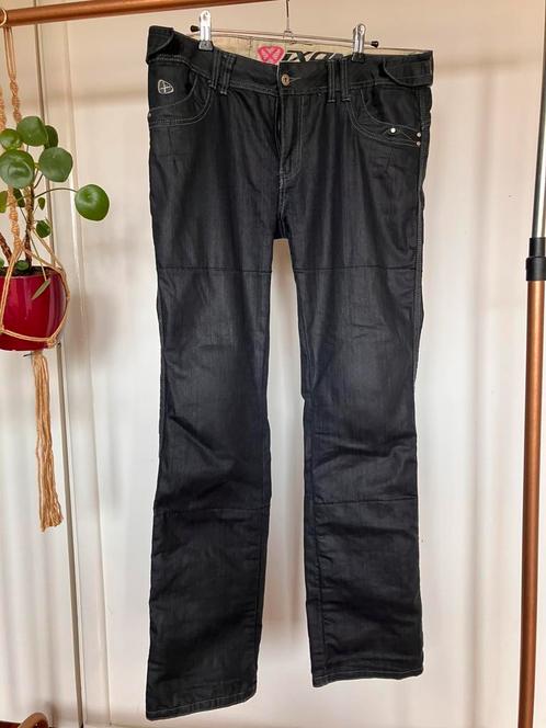 Zwarte IXON Ashley motorjeans maat 44, Motoren, Kleding | Motorkleding, Broek | textiel, Dames, Tweedehands, Ophalen of Verzenden