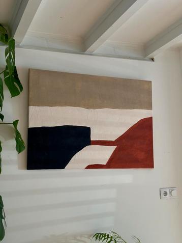 Groot Abstract Schilderij – 100x70cm beschikbaar voor biedingen