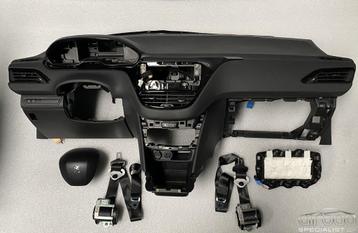 Airbag set Peugeot 208 model 2012-2019  stuur airbag passagi beschikbaar voor biedingen