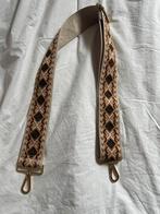 Tassenstrap oranje beige bruin, Kleding | Dames, Riemen en Ceinturen, 5 cm of meer, Ophalen of Verzenden, Zo goed als nieuw, Overige kleuren