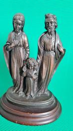Heilige Familie beeld op eiken voet, Ophalen of Verzenden