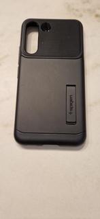 Telefoonhoesje - Spigen - slim armor (zwart) voor S22, Ophalen of Verzenden, Zo goed als nieuw, Overige modellen, Hoesje of Tasje
