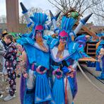 Loopgroep carnaval vikingen, Carnaval, Maat 42/44 (L), Ophalen of Verzenden, Zo goed als nieuw