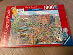 Ravensburger Puzzel Amsterdam 1000 stukjes, Ophalen of Verzenden, 500 t/m 1500 stukjes, Zo goed als nieuw, Legpuzzel