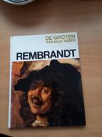 Rembrandt uit de serie De groten van alle tijden, Ophalen of Verzenden, Zo goed als nieuw, Schilder- en Tekenkunst