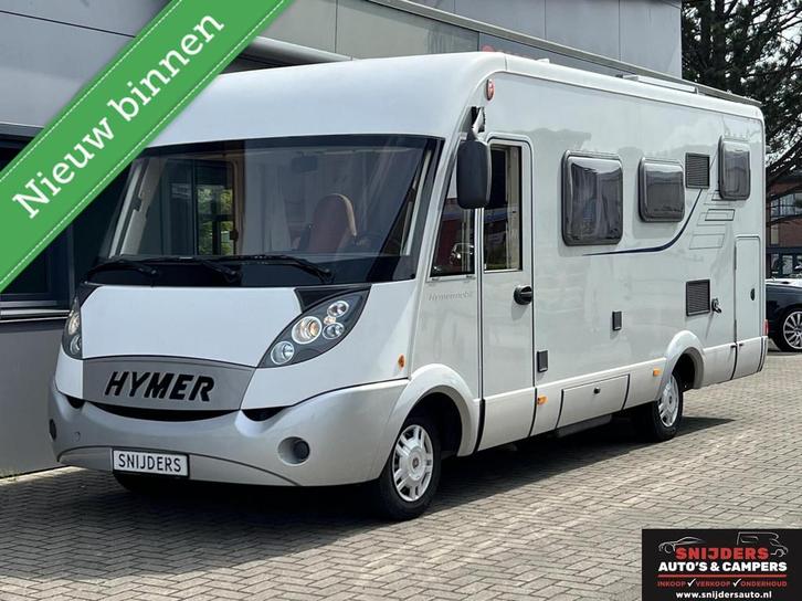 Hymer B614 CL klasse camper met 2 x Airco, Caravans en Kamperen, Campers, Bedrijf, tot en met 4, Integraal, Hymer, Diesel, Handgeschakeld