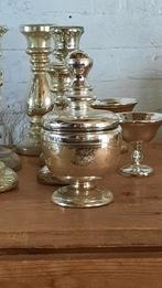 Armeluiszilveren pot / boerenzilverglas (nuzzelspul), Ophalen of Verzenden