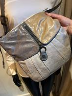 Claudio Ferrici leren crossbody schoudertas, Sieraden, Tassen en Uiterlijk, Overige merken, Gebruikt, Overige kleuren, Ophalen of Verzenden