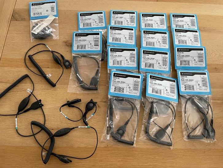 Sennheiser 05362 CSTD 01 en 504102 CEHS-AL 01, Computers en Software, Headsets, Nieuw, Ophalen of Verzenden