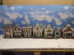 7 stuks dickensville elfsteden kerstdorp kersthuisjes kerst, Ophalen, Gebruikt