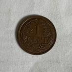 1 cent Nederland 1941, Postzegels en Munten, Munten | Nederland, Ophalen of Verzenden, Koningin Wilhelmina