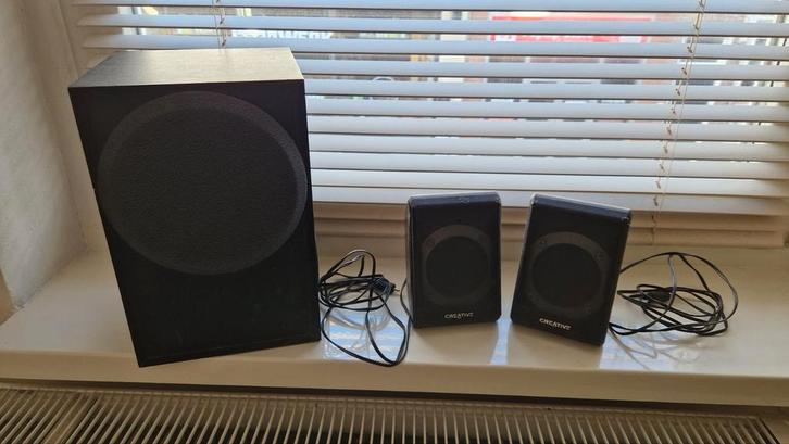 Creative Speakers Set - Subwoofer + 2 Speakers, Audio, Tv en Foto, Luidsprekers, Ophalen of Verzenden