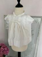 Antiek geborduurd baby jurkje zgan mt 56/62 wit, Antiek en Kunst, Antiek | Kleding en Accessoires, Ophalen of Verzenden, Kinderen