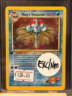 Misty's Tentacruel - Zeldzame Pokémon kaart, Ophalen of Verzenden, Gebruikt, Losse kaart, Foil