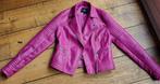 Leuk nep leren jasje, cyclaam,roze. Coolcat xs, Ophalen, Zo goed als nieuw, Maat 34 (XS) of kleiner, Roze
