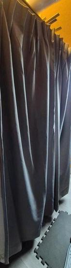 Grijze Verduisteringsgordijnen - 2 stuks, Ophalen, 100 tot 150 cm, Zo goed als nieuw, 150 tot 200 cm