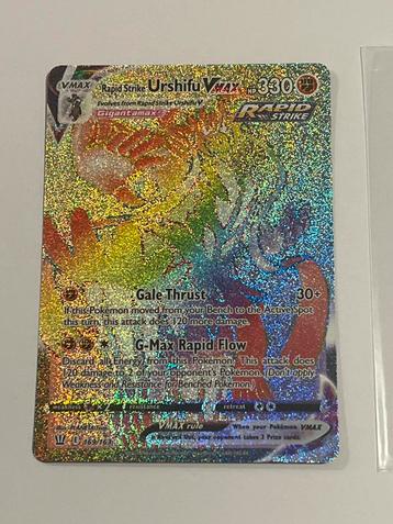 Urshifu VMAX Rainbow Rare Pokémonkaart TG29/30 MINT beschikbaar voor biedingen
