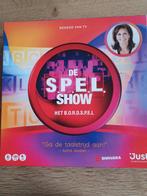 De S.P.E.L. show het bordspel de spel show NIEUW, Hobby en Vrije tijd, Gezelschapsspellen | Bordspellen, Ophalen of Verzenden
