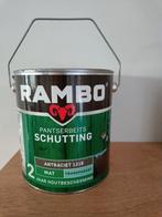 Rambo Pantserbeits Schutting - Antraciet, Doe-het-zelf en Verbouw, Overige kleuren, Nieuw, Beits, Ophalen of Verzenden