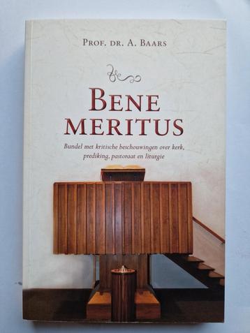 Bene Meritus - Prof. Dr. A. Baars beschikbaar voor biedingen