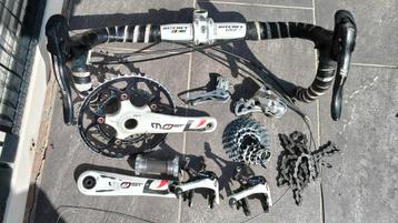Campagnolo Athena 2x11 groepset + Most onderdelen beschikbaar voor biedingen
