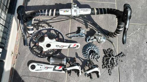 Campagnolo Athena 2x11 groepset + Most onderdelen, Fietsen en Brommers, Fietsonderdelen, Gebruikt, Racefiets, Ophalen of Verzenden