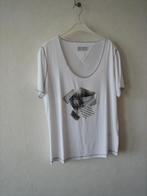 heel mooi dames t-shirt van LISA Campione, maat 44 ZGAN, Kleding | Dames, Wit, Ophalen of Verzenden, Zo goed als nieuw, Korte mouw