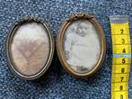 Antieke Fotolijstjes - Set van 2 klein formaat, Antiek en Kunst, Antiek | Woonaccessoires, Ophalen of Verzenden