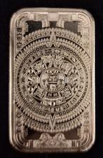 1 oz Azteken Kalender Zilver Baar, Ophalen of Verzenden, Zilver