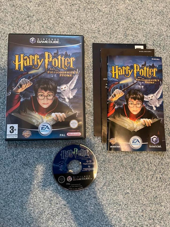 Harry Potter en De Steen Der Wijzen met garantie, Spelcomputers en Games, Games | Nintendo GameCube, Zo goed als nieuw, Avontuur en Actie