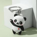 Schattige Panda Sleutelhanger met Hartje, Verzamelen, Poppetjes en Figuurtjes, Nieuw, Verzenden