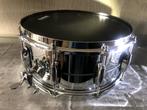 GRETSCH Brooklyn Chrome Over Steel 6.5x14" 10-Lug Snare Drum, Ophalen of Verzenden, Zo goed als nieuw, Overige merken