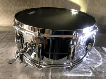 GRETSCH Brooklyn Chrome Over Steel 6.5x14" 10-Lug Snare Drum beschikbaar voor biedingen