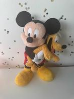 Mickey Mouse knuffel met Pluto van Walt Disney World, Verzamelen, Disney, Ophalen of Verzenden, Mickey Mouse, Zo goed als nieuw