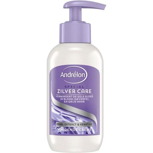 Andrélon Creme voedend zilver care 200 ml met parel extract., Sieraden, Tassen en Uiterlijk, Uiterlijk | Haarverzorging, Nieuw
